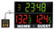 Electronic scoreboard with timer for multisport with only keys on console - Basketball scoreboard
